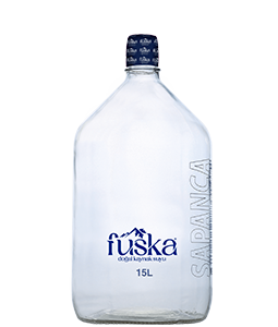 15 L Aynı marka cam Damacanam var 